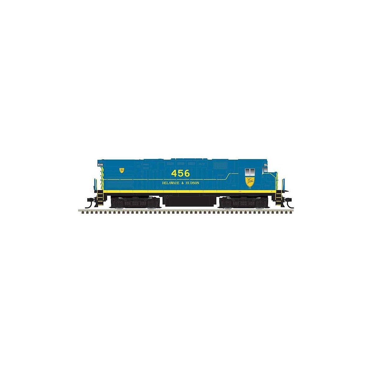 Alco C424 - 3-Rail - Proto-Sound 3.0 and DCS - Premier -- Delaware & Hudson 451 (blue, yellow), O, Atlas O 30138465