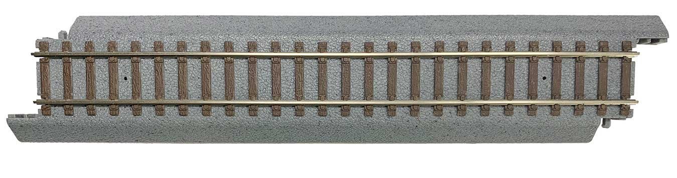 Power-Loc Track(TM) -- 9′ 22.9cm Straight Section pkg(4), HO, WalthersTrainline 1351