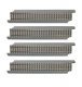 Power-Loc Track(TM) -- 9′ 22.9cm Straight Section pkg(4), HO, WalthersTrainline 1351