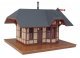Victoria Springs Station -- Assembled - 4-1/2 x 3-3/4 x 3-1/2 11.4 x 9.5 x 7.9cm, HO, WalthersTrainline 811