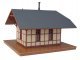 Victoria Springs Station -- Assembled - 4-1/2 x 3-3/4 x 3-1/2 11.4 x 9.5 x 7.9cm, HO, WalthersTrainline 811