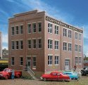 Engineering Office -- Kit - 10-1/8 x 5-3/4 x 6-3/16′ 35.7 x 14.6 x 16cm, HO, Walthers Cornerstone 2967