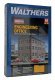 Engineering Office -- Kit - 10-1/8 x 5-3/4 x 6-3/16′ 35.7 x 14.6 x 16cm, HO, Walthers Cornerstone 2967