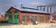 2-Stall Enginehouse -- Kit - 12-3/4 x 7 x 5-1/4′ 31.8 x 17.5 x 13.1cm - Holds Locos To 11-5, HO, Walthers Cornerstone 3007
