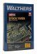 Stock Yards - 2 Pens -- Kit - 9 x 7′ 22.9 x 17.8cm, HO, Walthers Cornerstone 3047