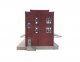 Railway Express Agency (REA) Transfer Building -- Kit - 13-1/8 x 6-1/8 x 6-3/8′ 32.8 x 15.5, HO, Walthers Cornerstone 3095