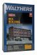 Railway Express Agency (REA) Transfer Building -- Kit - 13-1/8 x 6-1/8 x 6-3/8′ 32.8 x 15.5, HO, Walthers Cornerstone 3095