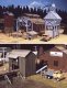 Sawmill Outbuildings -- Kit, HO, Walthers Cornerstone 3144