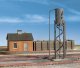 Sanding Towers & Drying House -- Kit, HO, Walthers Cornerstone 3182