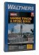 Sanding Towers & Drying House -- Kit, HO, Walthers Cornerstone 3182