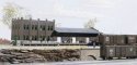 Water Street Freight Terminal -- Kit - 11 x 3-1/2′ 27.5 x 8.7cm, N, Walthers Cornerstone 3201