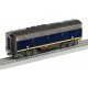 EMD F3B Unpowered - 3-Rail - Legacy Sound, SuperBass & Control -- Santa Fe 201B (blue, yellow), O, Lionel 2633199