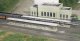 Butterfly-Style Station Platform Shelter -- Kit pkg(8), N, Walthers Cornerstone 3258