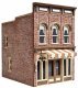 Vic`s Barber Shop -- Kit - 2-1/2 x 3-1/2 x 3-3/8` 6.4 x 8.9 x 8.6cm, HO, Walthers Cornerstone 3471