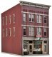 Jewelry Store -- Kit - 3-9/16 x 5-7/8 x 6′ 9.1 x 14.9 x 15.2cm, HO, Walthers Cornerstone 3476