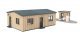 Office & Guard Shack -- Kit - Office: 4-1/8 x 3 x 1-1/2′ 10.5 x 7.6 x 3.8cm, HO, Walthers Cornerstone 3517