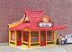 Golden Dragon Take Out -- Kit - 3-1/8 x 2-1/2 x 2-5/8′ 7.9 x 6.5 x 6.7cm, HO, Walthers Cornerstone 3780