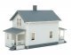 Company House pkg(2) -- Kit - Each: 6-7/16 x 2-13/16 x 3-3/4′ 16.3 x 7.1 x 9.4cm, HO, Walthers Cornerstone 3790