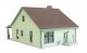 Craftsman Bungalow -- Kit - 7 x 4-7/16 x 3-7/8′ 17.7 x 4.4 x 9.8cm, HO, Walthers Cornerstone 3797
