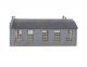 State Line Farm Supply -- Kit: 3-1/4 x 4-1/4 x 1-7/8` Ramp: 1-3/16 x 4-7/8`, N, Walthers Cornerstone 3808
