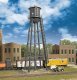 City Water Tower -- Kit - 2-3/8 x 2-3/8 x 7′ 6 x 6 x 17.7cm, N, Walthers Cornerstone 3815