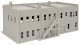 Merchant`s Row III -- Kit - 6-3/8 x 3-7/8 x 2-13/16` 16.1 x 9.8 x 7.1cm, N, Walthers Cornerstone 3851