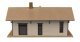 Golden Valley Depot -- Kit - 4 x 2-1/8 x 2′ 10.1 x 5.3 x 5cm, N, Walthers Cornerstone 3894