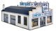 Import Motors -- Kit - 7-1/4 x 5-3/8 x 3-7/8′ 18.4 x 13.6 x 9.4cm, HO, Walthers Cornerstone 4023