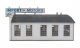 Import Motors -- Kit - 7-1/4 x 5-3/8 x 3-7/8′ 18.4 x 13.6 x 9.4cm, HO, Walthers Cornerstone 4023