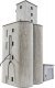 Prairie Co-Op Elevator -- Kit - 5-1/8 x 7-1/4 x 12′ 13 x 18.4 x 30.4cm, HO, Walthers Cornerstone 4047
