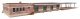 Mid-Century Modern Freight Station -- Kit - 27-3/4 x 8-1/2 x 2-3/4′ 70.5 x 21.5 x 6.9cm, HO, Walthers Cornerstone 4065
