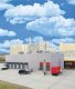 Modern Concrete Warehouse -- Kit - 16-5/8 x 9-1/8 x 5-11/16′ 42.2 x 23.1 x 14.4cm, HO, Walthers Cornerstone 4067