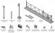 Security Details -- Kit, HO, Walthers Cornerstone 4074