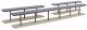 Suburban Station Platforms -- Kit pkg(4) - Each: 16 x 1-5/8 x 2′ 40.6 x 4.1 x 5.1cm, HO, Walthers Cornerstone 4099