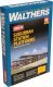 Suburban Station Platforms -- Kit pkg(4) - Each: 16 x 1-5/8 x 2′ 40.6 x 4.1 x 5.1cm, HO, Walthers Cornerstone 4099