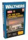 UPS(R) Hub with Customer Center -- Kit - 17-13/16 x 9-1/4 x 5-1/4′ 45.2 x 23.4 x 13.3cm, HO, Walthers Cornerstone 4110