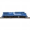 GE Dash 8-40CW - 2-Rail - Sound and DCC - ProtoSound 3.0 - Trainman(TM) -- Conrail 6061 (blue, white), O, Atlas O 30138544