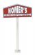 Hardware and Lumber Store -- Kit - Main Building: 8-7/8 x 9-15/16 x 2-13/16′ 22.5 x 25.2 x 7, HO, Walthers Cornerstone 4119