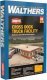Cross-Dock Truck Facility -- Kit - 16-5/16 x 19-3/16 x 3-1/8′ 41.4 x 48.7 x 7.9cm, HO, Walthers Cornerstone 4131
