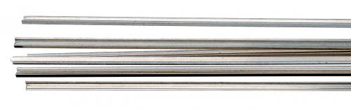 Code 70 Nickel Silver Rail pkg(17) -- Each Section: 36` 91.4cm Total Length: 51` 15.5m, HO, WalthersTrack 70000