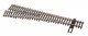 Code 83 Nickel Silver DCC Friendly Number 4 Turnout -- Left Hand, HO, WalthersTrack 83013