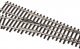 Code 83 Nickel Silver DCC Friendly Number 4 Turnout -- Left Hand, HO, WalthersTrack 83013