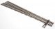 Code 83 Nickel Silver DCC-Friendly 8 Turnout -- Left Hand, HO, WalthersTrack 83019