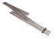 Code 83 Nickel Silver DCC Friendly Number 5 Single Crossover Turnout -- Right Hand, HO, WalthersTrack 83074