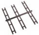 Wood Spacer Ties for Code 83 or Code 100 Track -- 24 Pairs, HO, WalthersTrack 83101