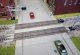 Modern Wood Grade Crossing w/Rerailer Ends -- Kit, HO, WalthersTrack 83113