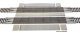 Modern Wood Grade Crossing w/Rerailer Ends -- Kit, HO, WalthersTrack 83113