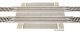 Modern Concrete Grade Crossing with Rerailer Ends -- Kit, HO, WalthersTrack 83115