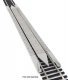 Modern Concrete Grade Crossing with Rerailer Ends -- Kit, HO, WalthersTrack 83115
