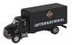 International(R) 4900 Single-Axle Box Van - Assembled -- International (black), HO, Walthers SceneMaster 11292